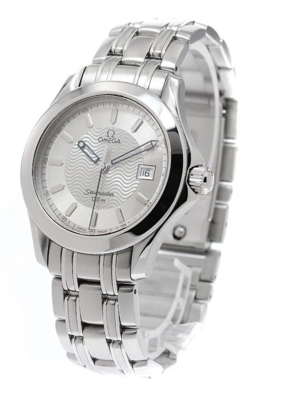 OMEGA Seamaster120 2511.31 Date Silver Dial Quartz Men's Watch_905225